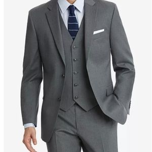 Tommy Hilfiger Grey 2 Piece Men's Suit
